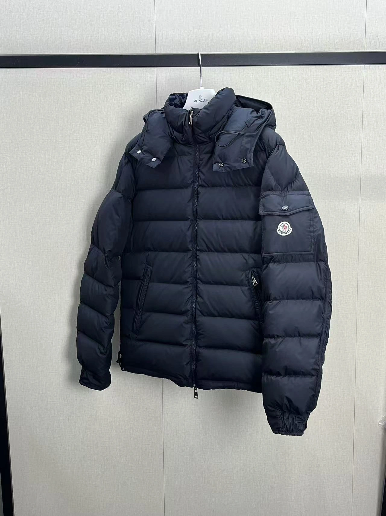 wg.luxury-- 7o9385r reversible Down jacket longue Saion white goose down item: E-F409I1526